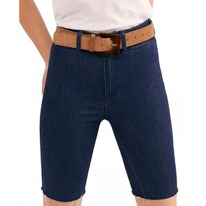 Free People High Rise Biker Shorts